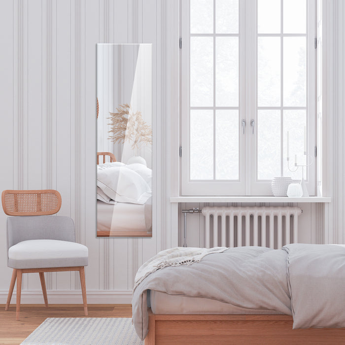 Wall Mounted Full-Length Mirror - For Bathroom, Bedroom, Entryway Use - Ideal for Home Decoration and Quick Outfit Checks