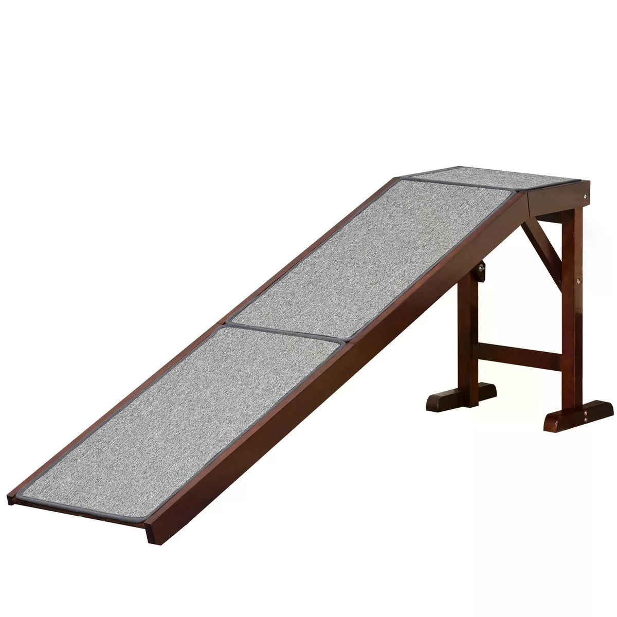 PetSafe Gentle Rise Dog Ramp - Brown & Grey Non-Slip Pet Incline ...