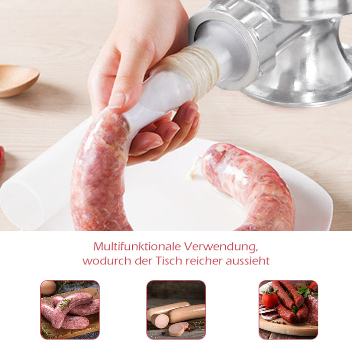 3L Vertical Sausage Stuffer - Stainless Steel Sausage Maker - Ideal for Home Chefs and Meat Lovers