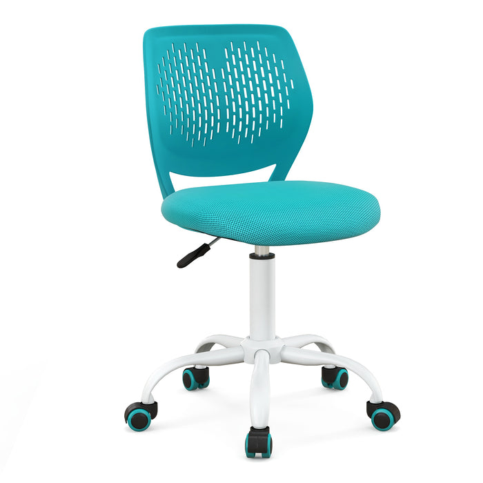 Ergonomic Children's Chair - Adjustable Height Study Chair in Blue - Ideal for Enhancing Kids' Learning Comfort