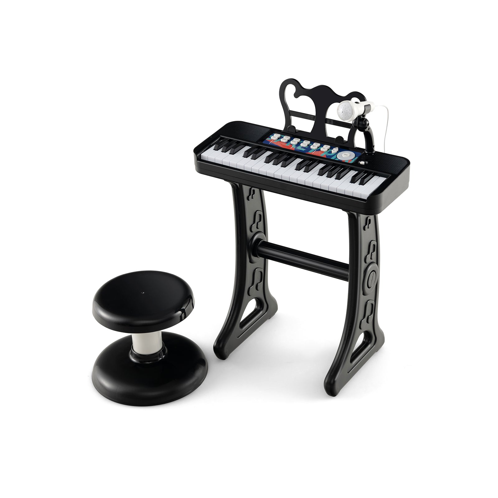 37-Key Electronic Keyboard for Kids - Interactive Piano Instrument with Microphone - Perfect for Budding Musicians and Learning Music Basics