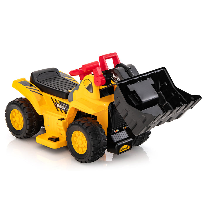 Kid's Adventure Play - Ride-On Excavator Toy with Functional Digging Bucket - Perfect for Imaginative Outdoor Play