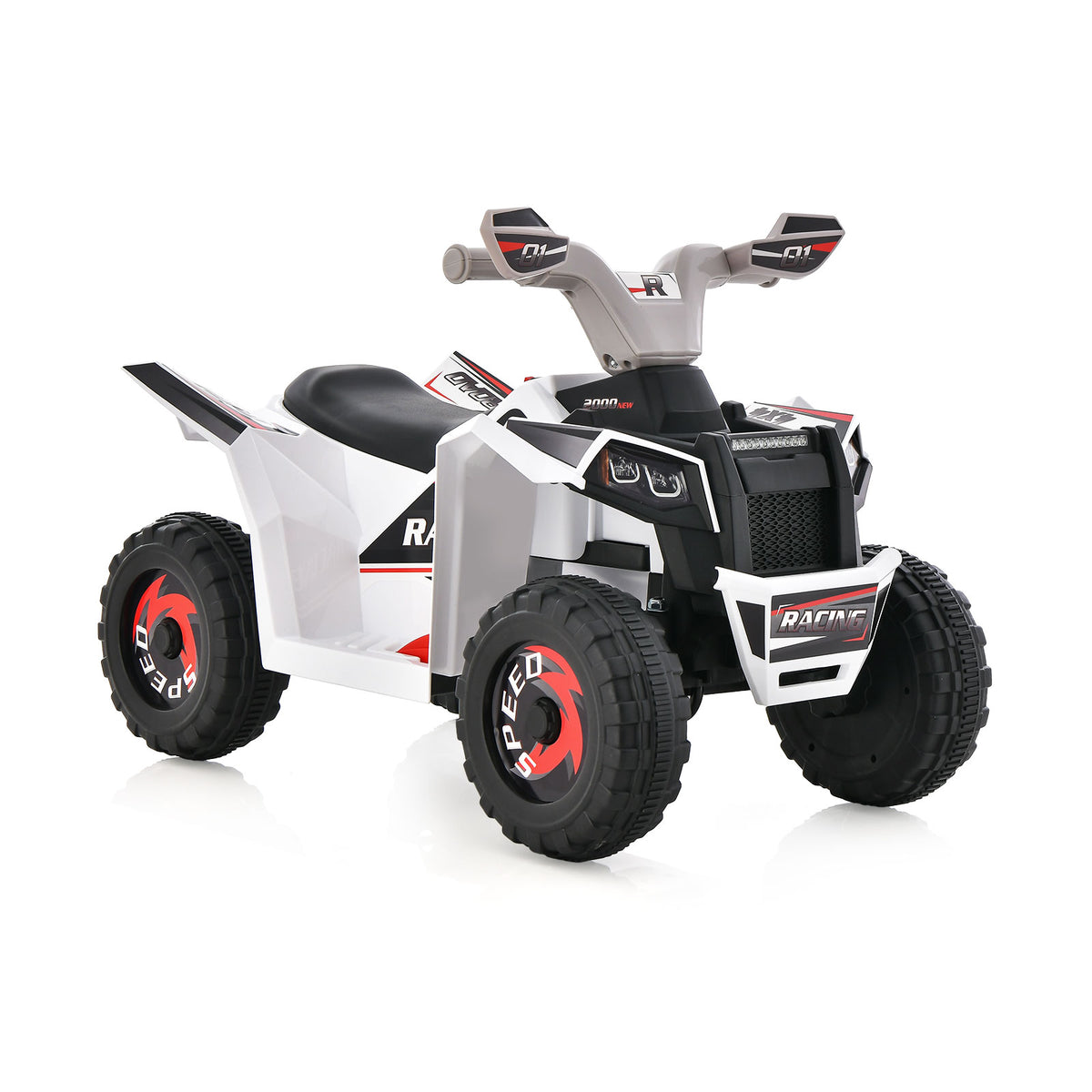 Large Seat Kids ATV - Ride-On Toy with Direction Control - Perfect for Child Motor Skill Development