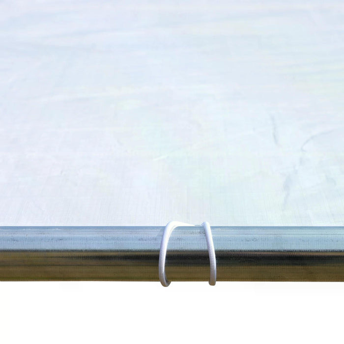 Heavy Duty 3x6m Galvanized Steel Carport - Outdoor Car Shelter with UV and Water Resistant Canopy - Durable Garage Tent for Vehicle Protection