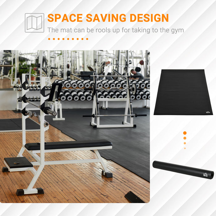 Multi-Purpose Gym Mat 220x120cm - Non-Slip Exercise Equipment Floor Protector for Fitness & Workout Training - Ideal for Home Gyms and Protecting Floors
