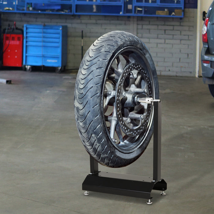 BikeMaster Easy Lift & Balance Stand - Motorcycle/Bicycle Portable Support with Rotating Adjustment - Ideal for Maintenance and Storage Stability