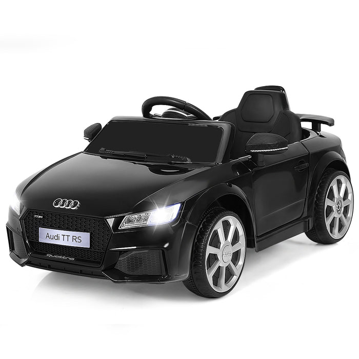 Audi TTRS Licensed Model - 12V Battery-Powered Vehicle with Dual Motors and MP3 Music - Perfect for Children's Outdoor Fun and Entertainment