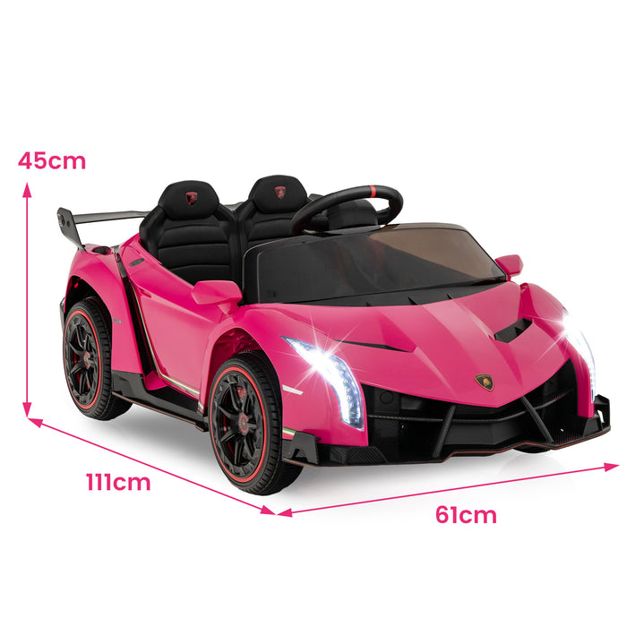 Lamborghini Licensed Ride-On - 4WD Kids Sports Car - Fun and Adventure for Young Car Enthusiasts