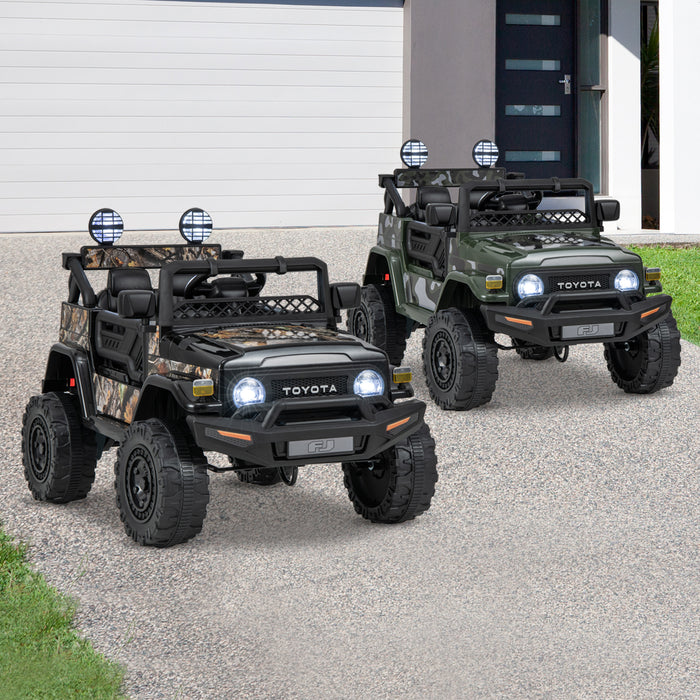 Toyota FJ Cruiser Licensed 12V 7Ah Electric Car - Remote Control Feature - Ideal for Kids Outdoor Play