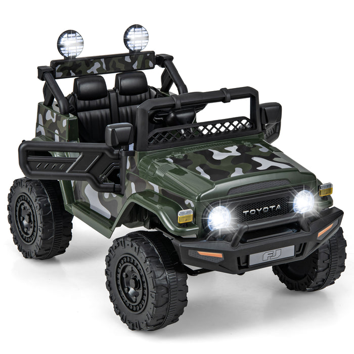 Toyota FJ Cruiser Licensed 12V 7Ah Electric Car - Remote Control Feature - Ideal for Kids Outdoor Play
