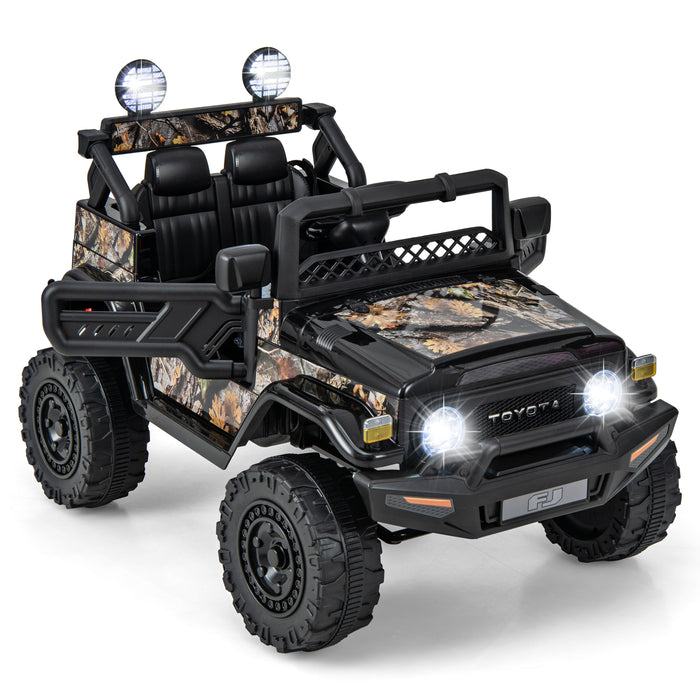 Toyota FJ Cruiser Licensed 12V 7Ah Electric Car - Remote Control Feature - Ideal for Kids Outdoor Play