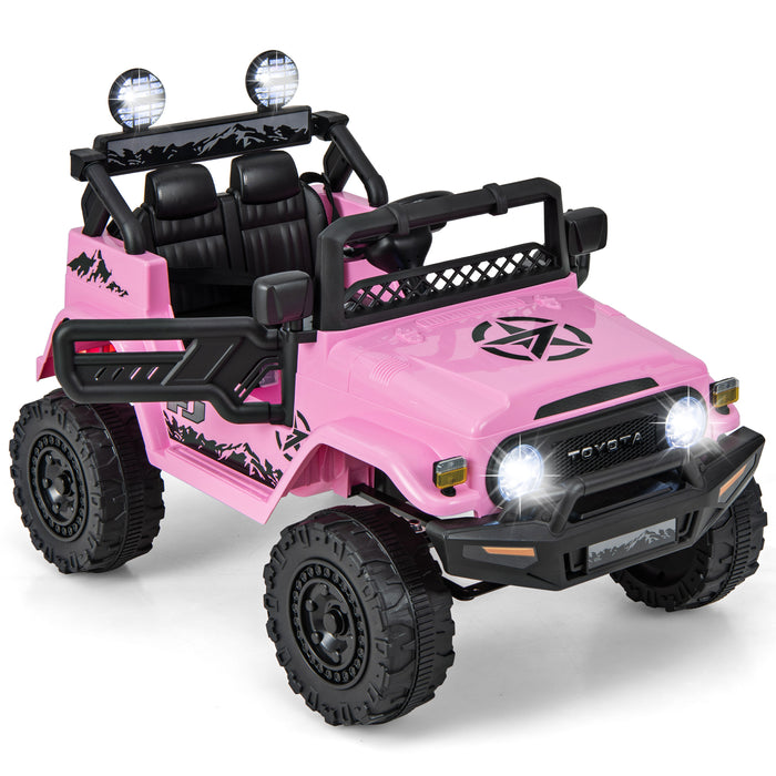 Toyota FJ Cruiser Licensed 12V 7Ah Electric Car - Remote Control Feature - Ideal for Kids Outdoor Play