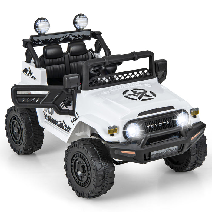 Toyota FJ Cruiser Licensed 12V 7Ah Electric Car - Remote Control Feature - Ideal for Kids Outdoor Play