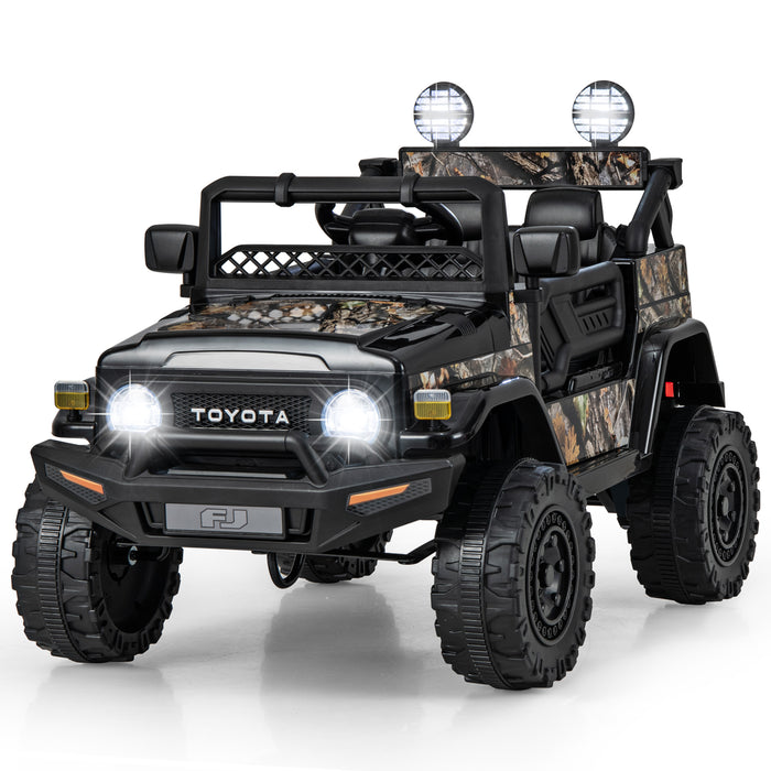 Toyota FJ Cruiser Licensed 12V 7Ah Electric Car - Remote Control Feature - Ideal for Kids Outdoor Play