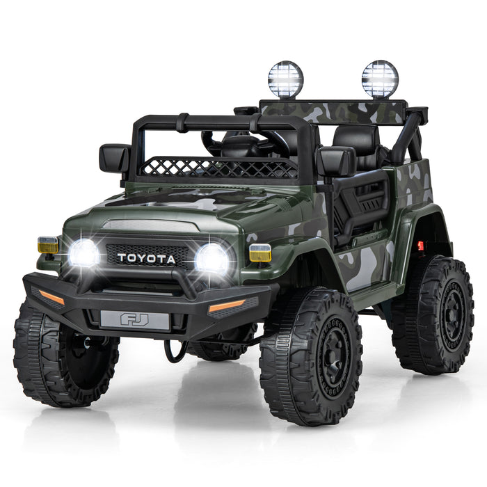 Toyota FJ Cruiser Licensed 12V 7Ah Electric Car - Remote Control Feature - Ideal for Kids Outdoor Play