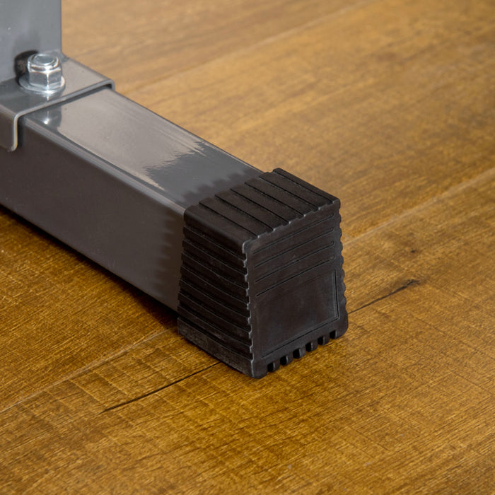 Foldable Adjustable Weight Bench - Barbell Rack and Dip Station for Strength Training - Ideal for Home Gym Multiuse Workouts