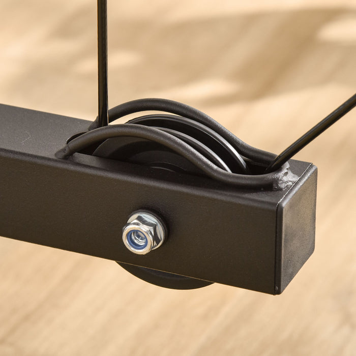 Power Tower - Multi-Level Adjustable Pulldown and Dip Station for Weighted Ab Crunches - Home Gym Equipment for Full Body Workouts and Strength Building