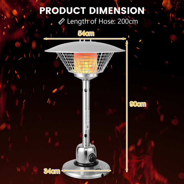 Portable 4KW Heater Burner - Tabletop Design, Dual Heat Settings - Perfect for Indoor Use and Compact Space Heating Solutions