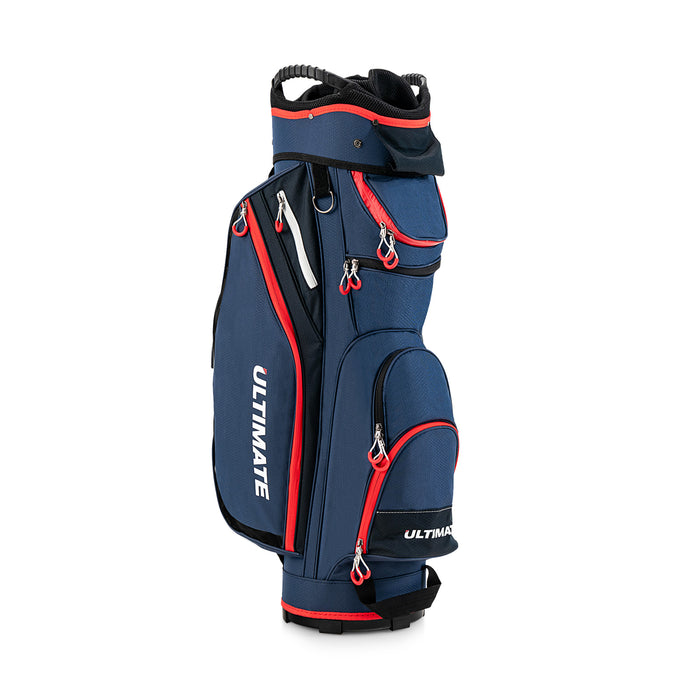 Large & Lightweight - Golf Cart Bag in Classic Black - Perfect for Golfers Seeking Portable Storage Solutions