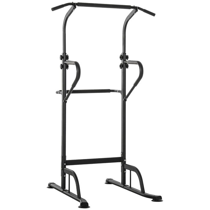 Pull Up Bar Power Tower - Multi-Function, Height Adjustable, Dip Station Workout Equipment - Ideal for Home Gym Strength Training