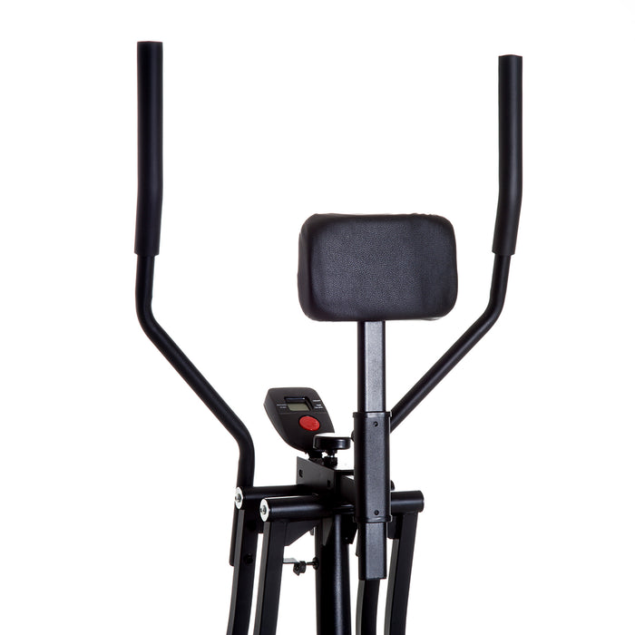 Air Walker Glider Cross Trainer - Full-Body Fitness Exercise Machine with LCD Monitor - Ideal for Home Gym Cardio Workouts