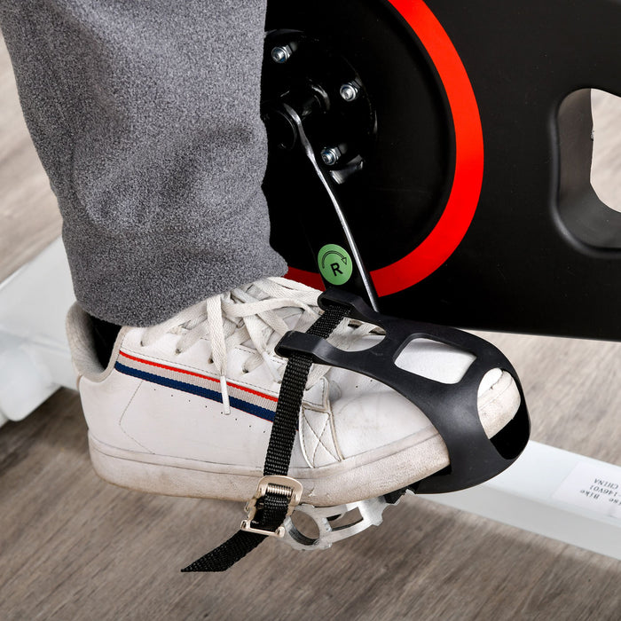 Stationary Indoor Exercise Bike - Adjustable Resistance & Comfortable Seat, Handlebars with LCD Display - Ideal for Home Cardio Workout and Training Cycling Machine