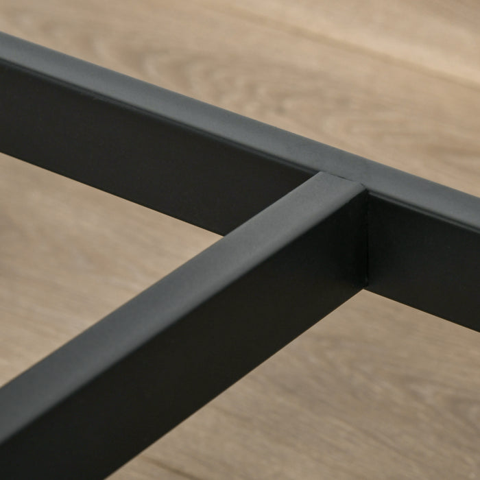 Industrial Bar Table Set - 3-Piece Rustic Brown Breakfast Counter with Matching Stools - Ideal for Kitchen & Living Room Space Saving Dining