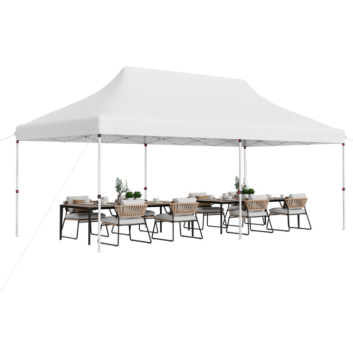 Pop-Up Canopy Tent 300 cm x 600 cm - Portable Shelter with Carrying Bag - Ideal for Outdoor Events and Gatherings