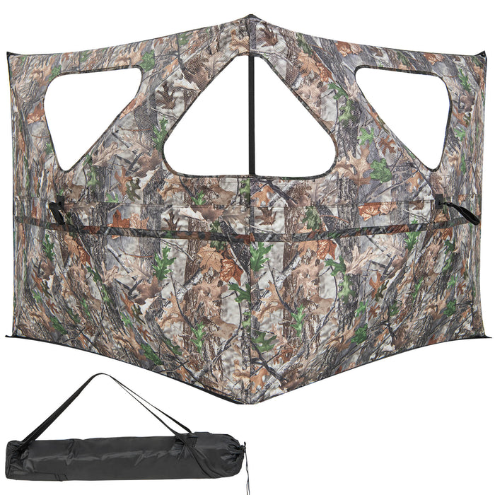 Hunting Gear Pro - Portable 360 Degree Vision Hunting Blind Tent - Ideal for Outdoor Hunting Enthusiasts