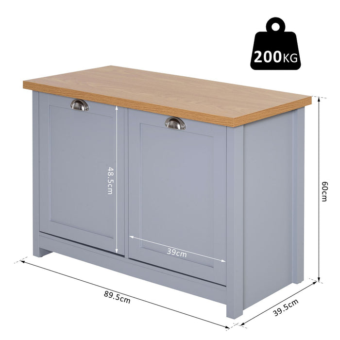 2-Door Shoe Cabinet with Storage Shelf - Entryway Bench and Hallway Organizer - Ideal for Bathroom Use and Shoe Organization