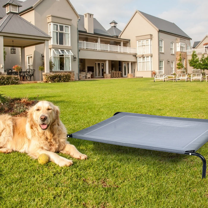 Iron Dog Sofa Bed - Elevated Design for Garden and Indoor Use - Ideal for Pets Who Love to Lounge