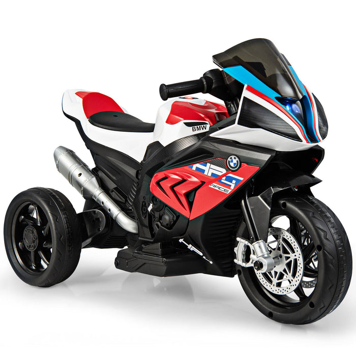 Red 3-Wheel Motorcycle - 6 V Battery Powered Kids Ride On Toy - Ideal for Providing In-Door and Out-Door Play Adventure for Children