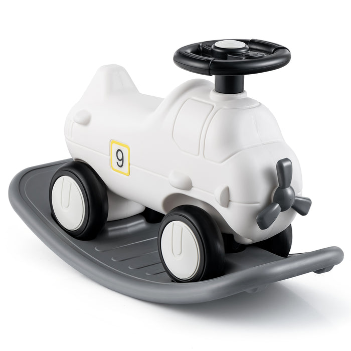 3-in-1 Toy Combo - Rocking Horse, Sliding Car and Detachable Balance Board - Ideal for Developing Motor Skills in Children