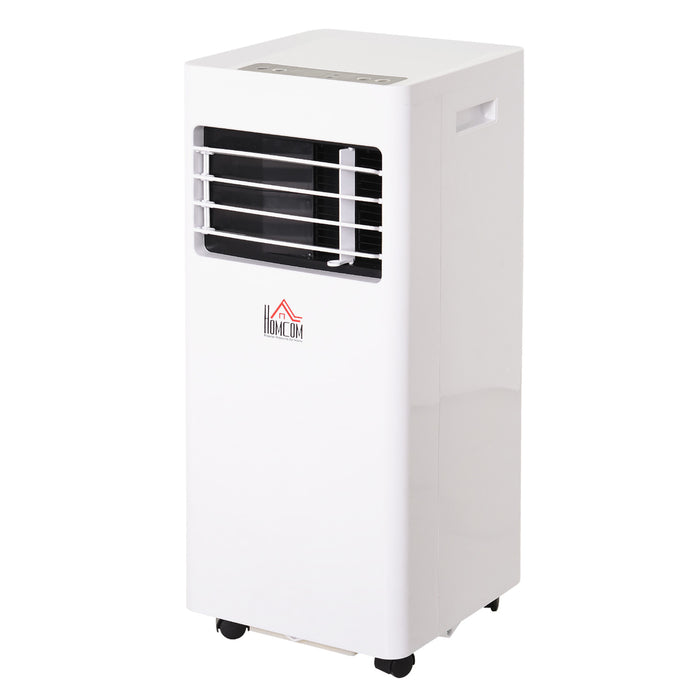 765W Portable Air Conditioner - White, with Cooling, Dehumidifying, Ventilation Functions & Remote Control - Ideal for Home Climate Control