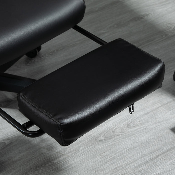 Ergonomic Racing-Style Gaming Chair - Swivel Wheels, Reclining Footrest, PU Leather - Comfortable Home Office Gamer Seating Solution
