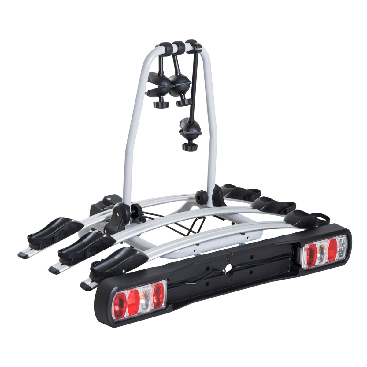 Bike Cargo Carrier Rack - Sturdy Rear Mount for Touring & Commute ...