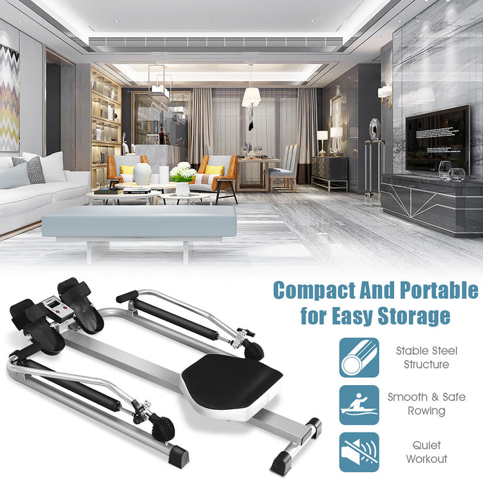 Total Motion Home Gym Rowing Machine - Full Body Fitness Equipment ...