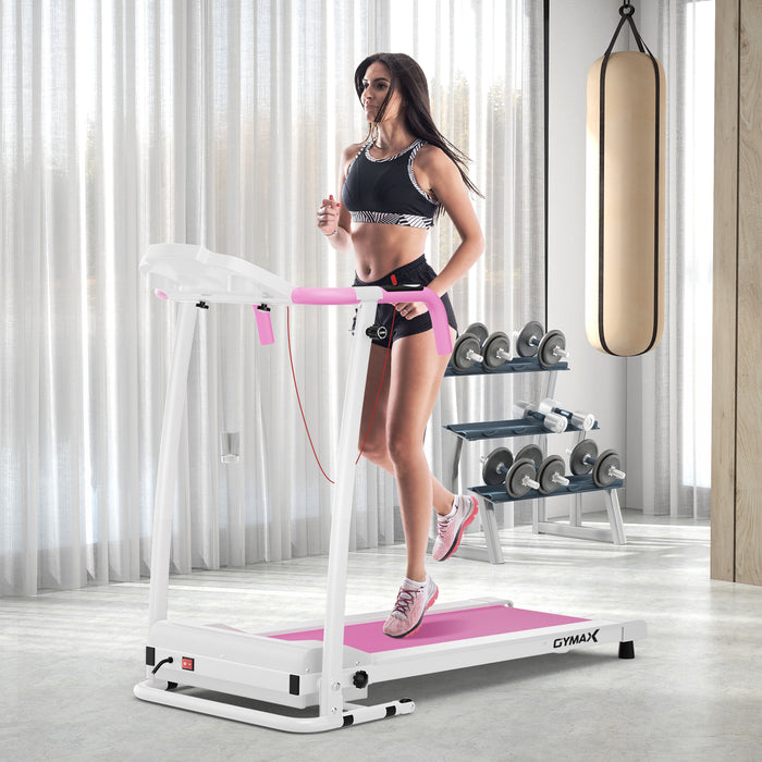 Foldable Treadmill - 12 Preset Programs & Integrated LCD Monitor, Black Edition - Ideal for Efficient, Indoor Exercise Routines