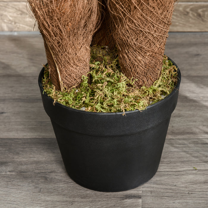 Artificial Fern Tree - 150cm/5FT with 36 Lush Leaves in Nursery Pot - Ideal for Indoor and Outdoor Decorative Greenery