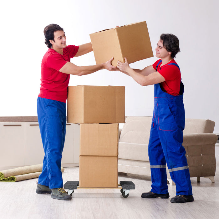 2-Piece Furniture Dolly Cart Set - With 4 Universal Wheels, Perfect for House Moving - Ideal for Easy Relocation and Transporting of Furniture