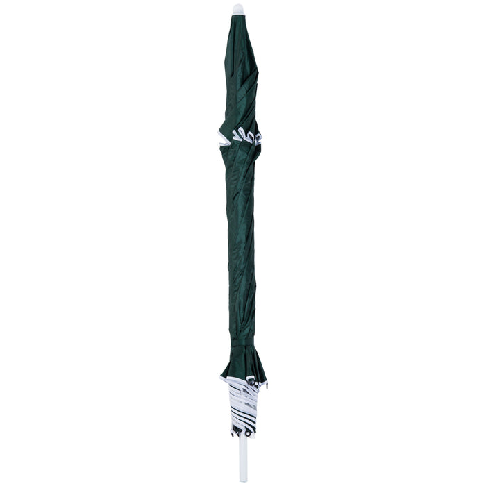 Shelteneer-Green - Durable Outdoor All-Weather Beach Umbrella - Sun and Wind Protection for Seaside Relaxation