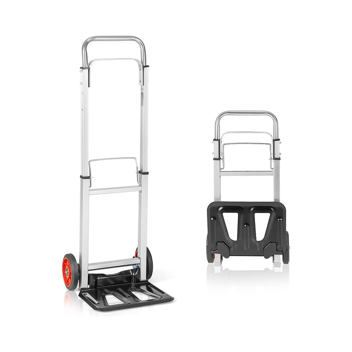 Aluminium Sack Truck Barrow - Adjustable Handle, Moving Shopping Travel Kit - Ideal for Hassle-Free Transportation Solutions