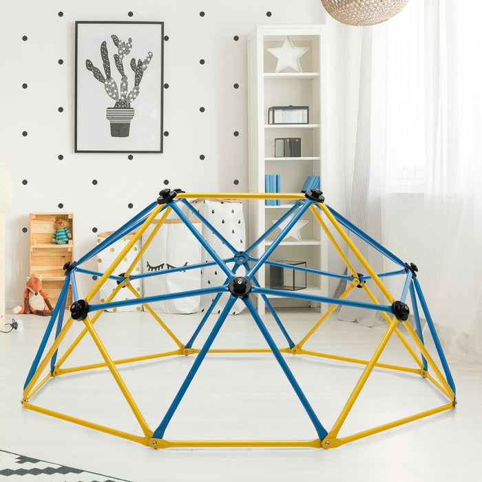 6FT Kids Geometric Dome Climber - Convenient Grip for Climbing Fun and Adventure - Ideal Play Equipment for Children's Physical Development