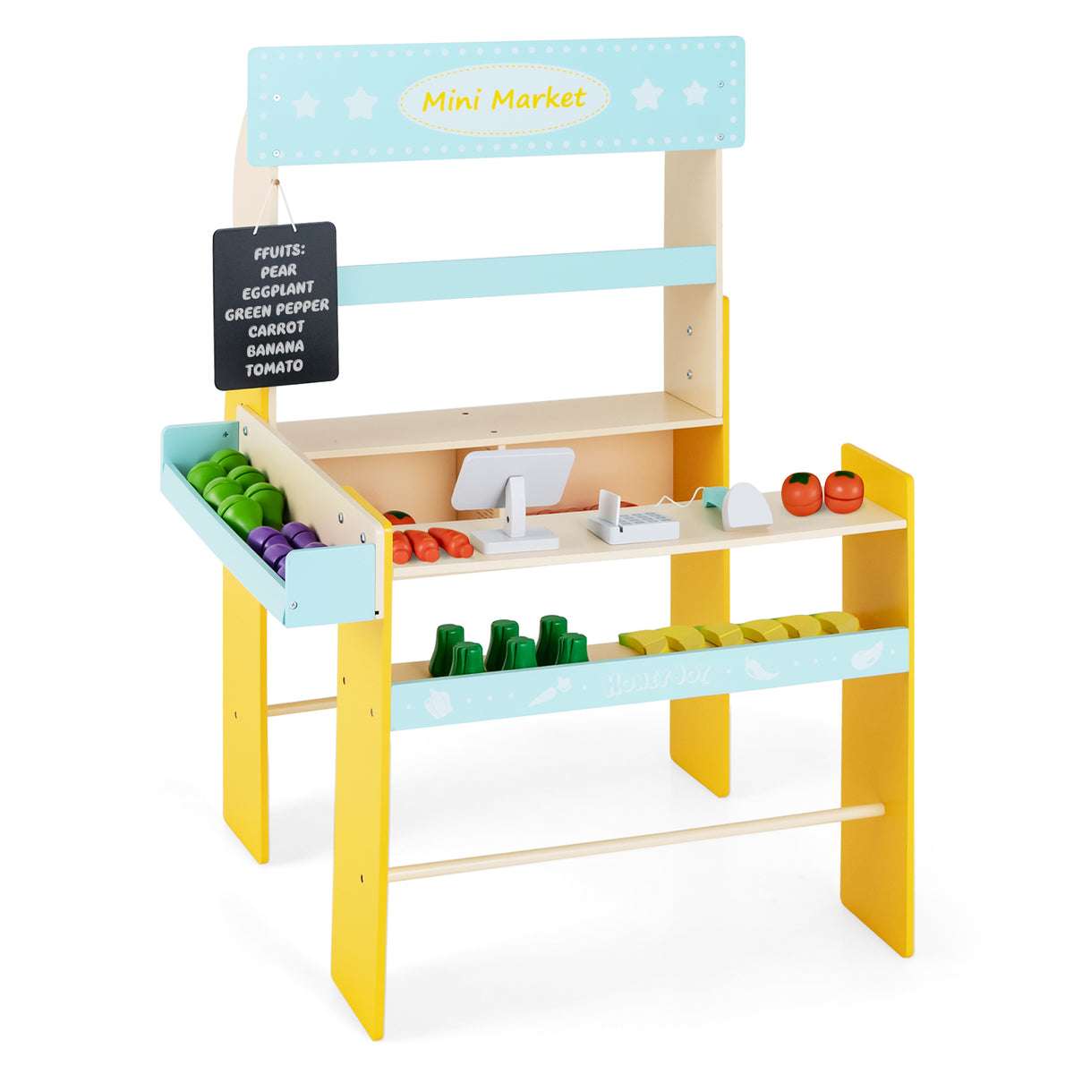 Blue Wave Kids - Pretend Play Grocery Store Kit - Imaginative Play Solution for Children