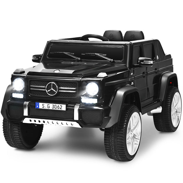 12V Electric Kids Car - Double Motor Ride-On Toy with Remote Control, Black - Perfect for Children's Outdoor Play and Fun