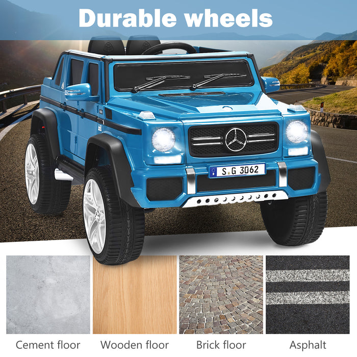 12V Electric Kids Car - Double Motor Ride-On Toy with Remote Control, Black - Perfect for Children's Outdoor Play and Fun