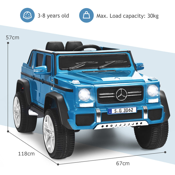 12V Electric Kids Car - Double Motor Ride-On Toy with Remote Control, Black - Perfect for Children's Outdoor Play and Fun