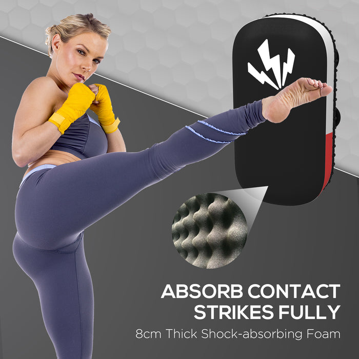 Durable High-Density Foam Kick Shield - Ideal for Muay Thai, Karate, Taekwondo & Kickboxing Training - Protective Arm Pad for Martial Arts Enthusiasts