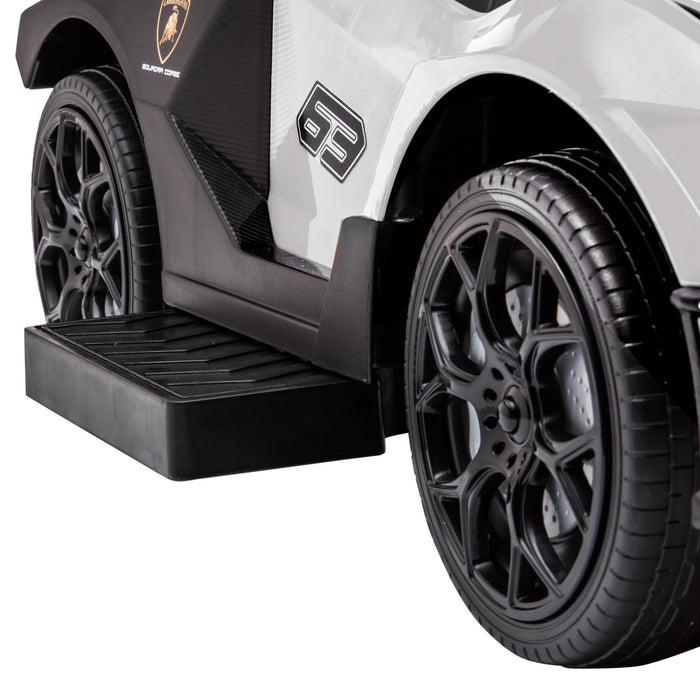 Essenza SCV12 - 2-in-1 Push and Ride Baby Car with Horn and Engine Sounds - White, Fun and Engaging for Toddlers