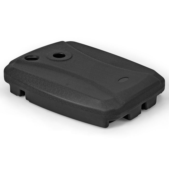 Offset Umbrella Stand with Wheels - Universal, Durable and Portable Cross Base - Ideal for Outdoor Patio Furniture Stability